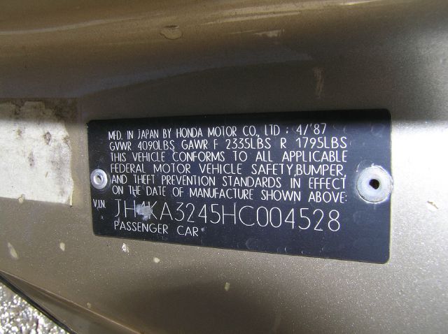 Acura Legend 1987 photo 7