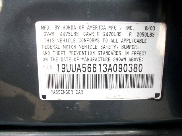 Acura TL 2003 photo 5