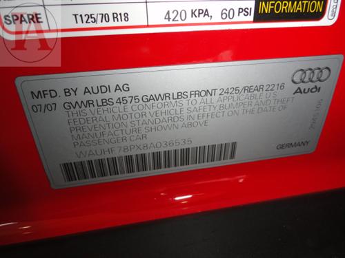 Audi A3 2008 photo 2