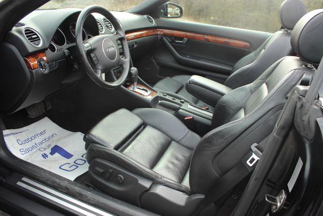 Audi A4 Dark Grey Convertible