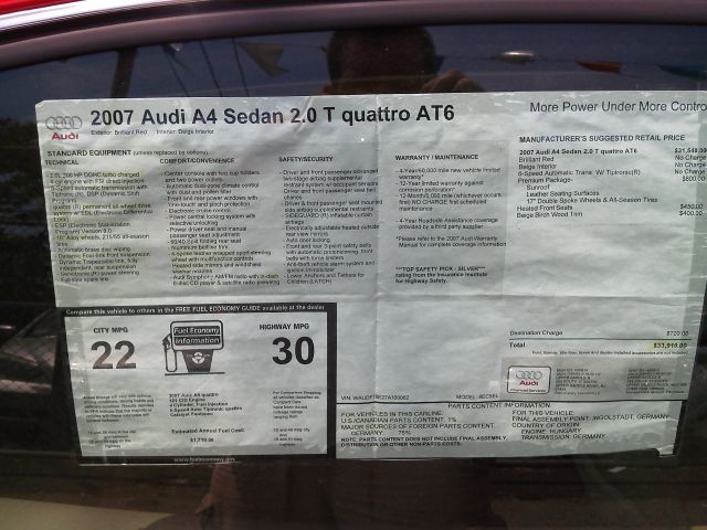 Audi A4 2007 photo 1