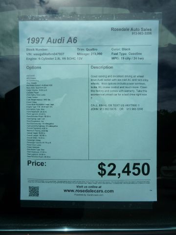 Audi A6 1997 photo 6