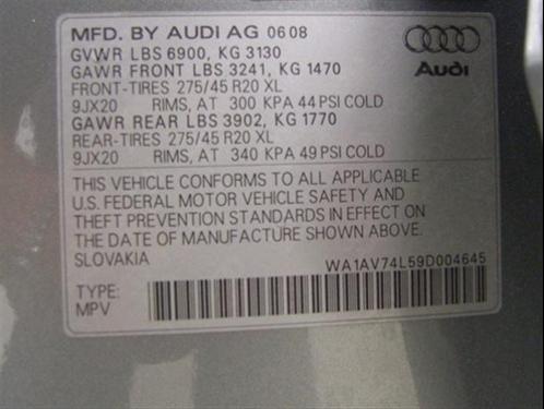 Audi Q7 2009 photo 2