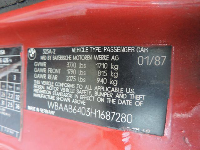 BMW 3 series Ext. Cab Short Bed 2WD Manual Coupe