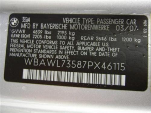 BMW 3 series 2007 photo 2