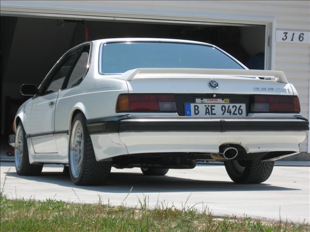 BMW 6 series 1987 photo 4