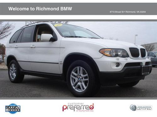 BMW X5 4x4 W Leather And Wood Grain Other