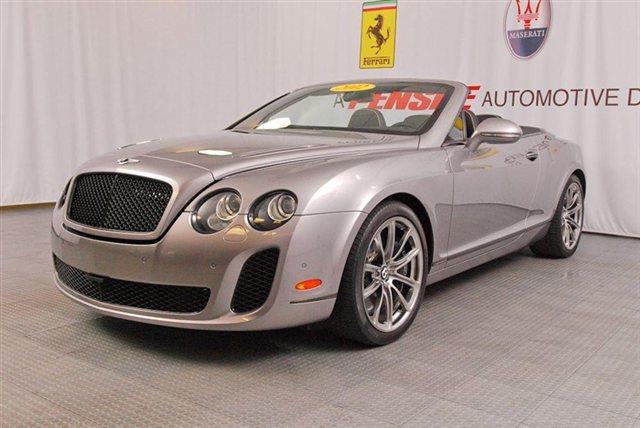 Bentley Continental Supersports Awdluxury W/3rd ROW Convertible