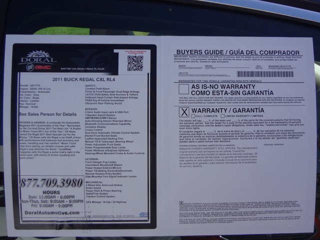 Buick REGAL 2011 photo 2