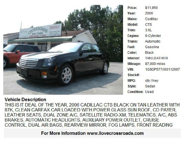 Cadillac CTS 2006 photo 3