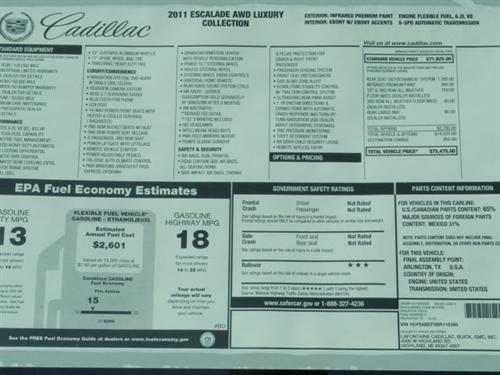 Cadillac Escalade 2011 photo 5