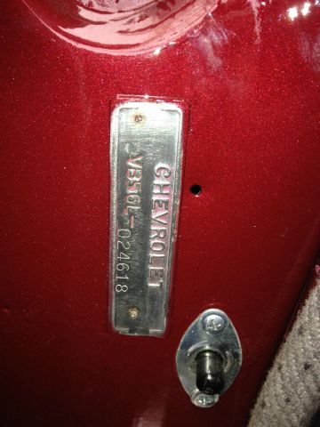 Chevrolet 2DR/NO POST 1956 photo 3