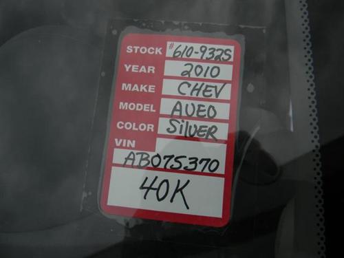 Chevrolet Aveo Touring W/nav.sys Other