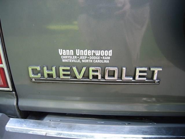 Chevrolet Blazer 1991 photo 4