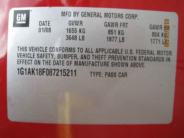 Chevrolet Cobalt 2008 photo 10