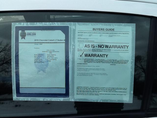 Chevrolet Cobalt 2010 photo 16