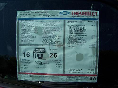 Chevrolet Corvette 1991 photo 3