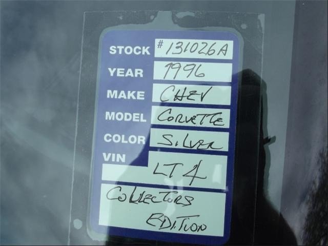 Chevrolet Corvette 1996 photo 1