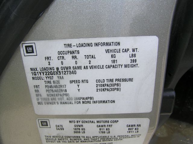 Chevrolet Corvette 1999 photo 3