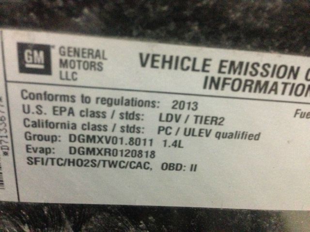 Chevrolet Cruze 2013 photo 1