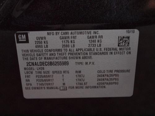 Chevrolet Equinox 2011 photo 1