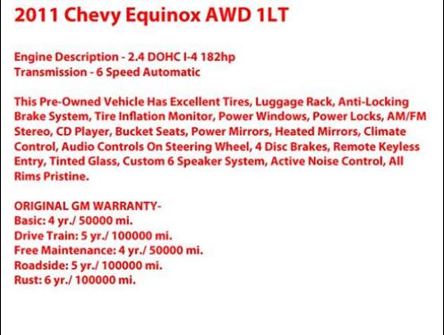 Chevrolet Equinox 2011 photo 1