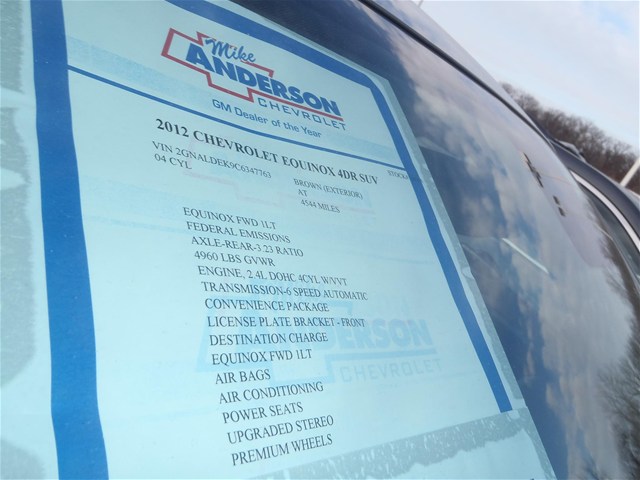 Chevrolet Equinox 2012 photo 3