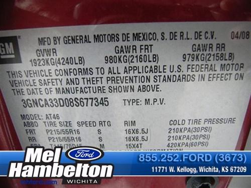 Chevrolet HHR Touring W/nav.sys Other