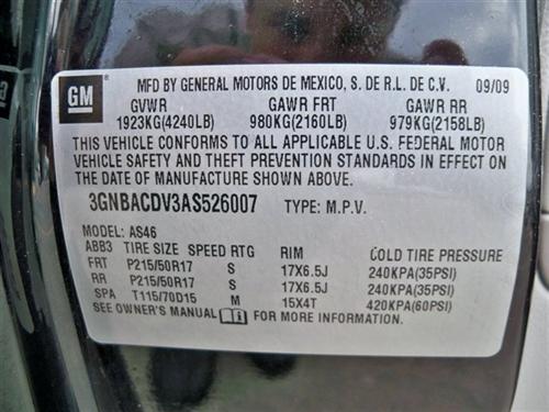 Chevrolet HHR 2010 photo 5