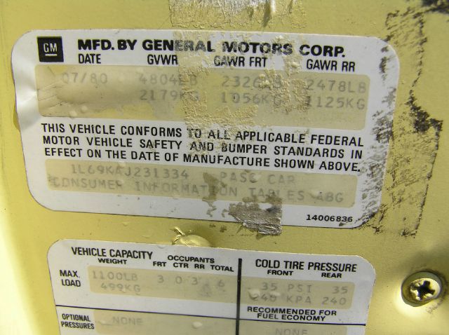 Chevrolet Impala 1980 photo 6