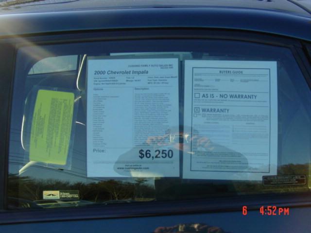 Chevrolet Impala 2000 photo 4