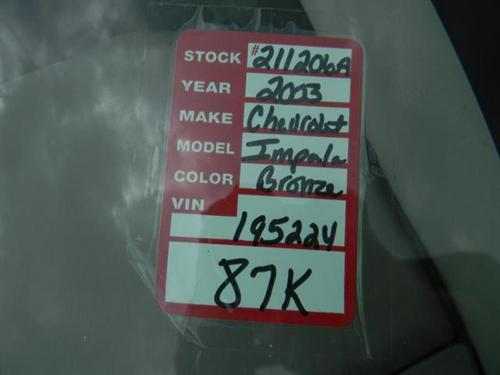 Chevrolet Impala 2003 photo 1