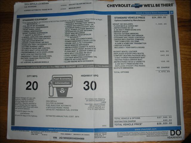 Chevrolet Impala 2004 photo 4