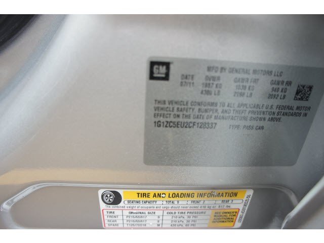 Chevrolet Impala SLE SLT WT Unspecified