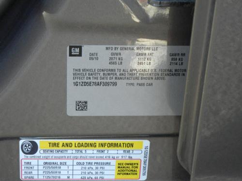 Chevrolet Malibu 2010 photo 4