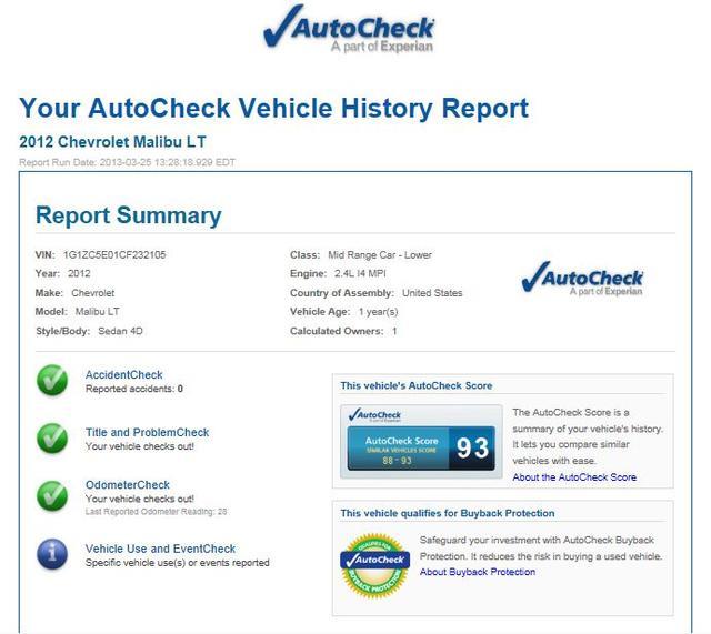 Chevrolet Malibu 2012 photo 11