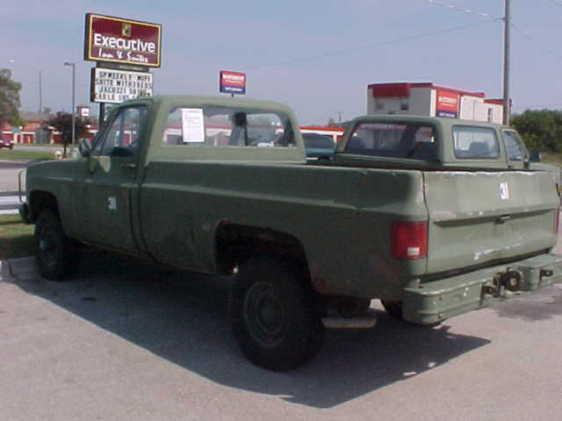 Chevrolet Military Truck 1984 photo 1