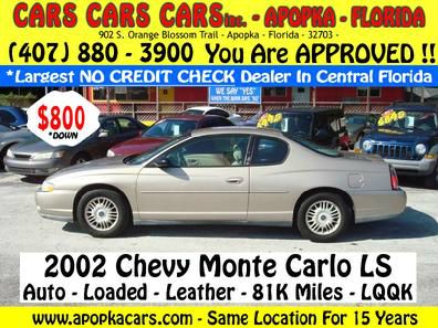 Chevrolet Monte Carlo 2002 photo 1