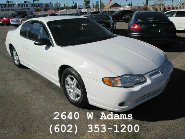 Chevrolet Monte Carlo 4dr Sdn Auto (natl) Hatchback Coupe