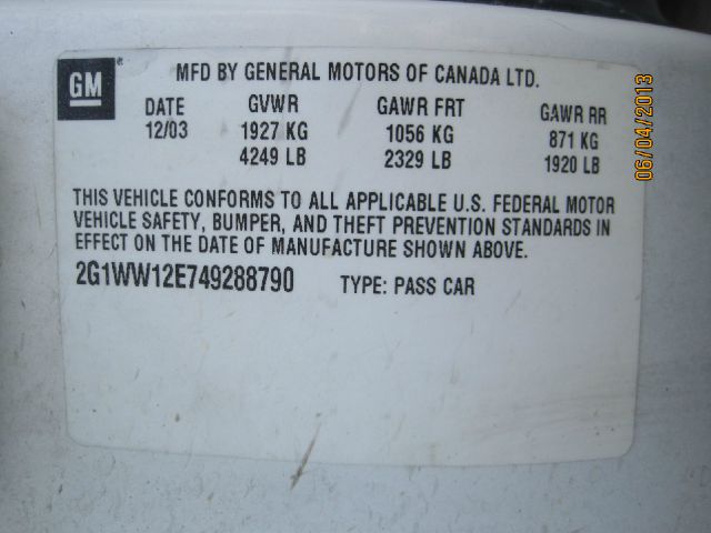 Chevrolet Monte Carlo 2004 photo 23