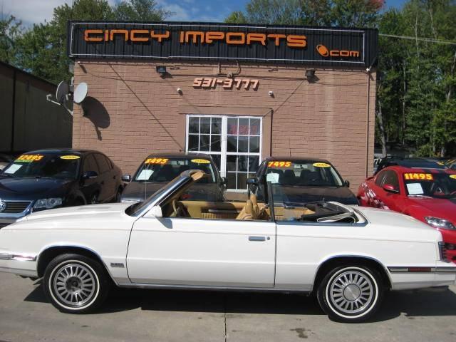 Chrysler Lebaron 1.8T Quattro Convertible