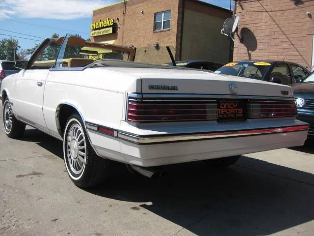 Chrysler Lebaron 1985 photo 4