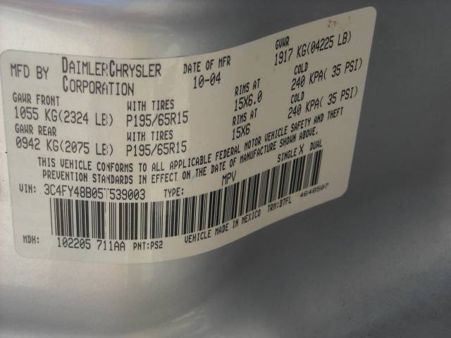 Chrysler PT Cruiser 2005 photo 5