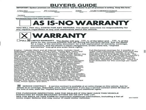 Chrysler PT Cruiser 2009 photo 4