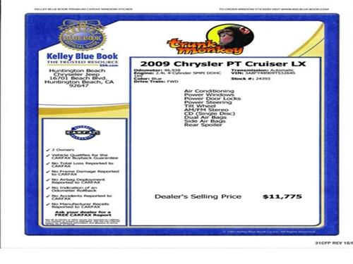 Chrysler PT Cruiser 2009 photo 5