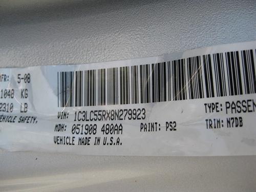 Chrysler Sebring 2008 photo 4