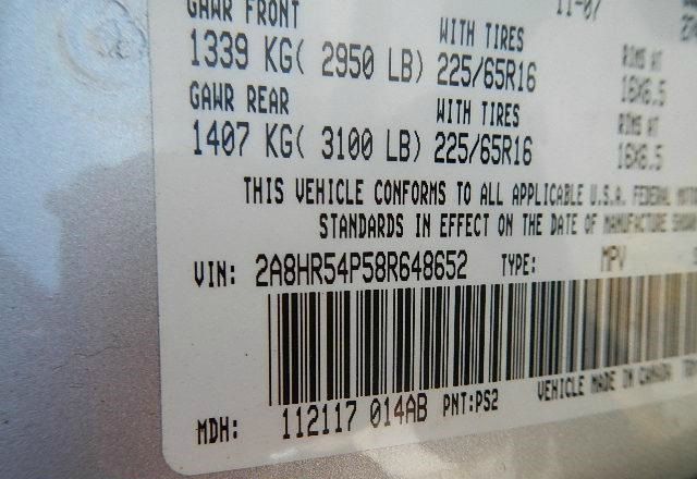 Chrysler Town and Country 2008 photo 1