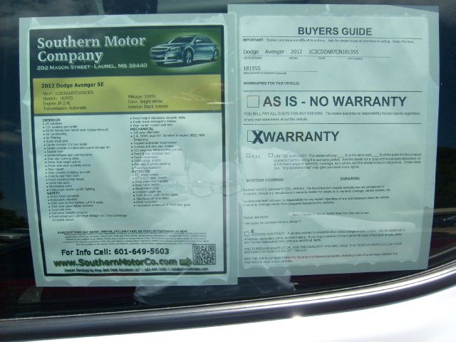 Dodge Avenger 2012 photo 1