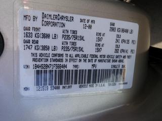 Dodge Durango 2001 photo 1