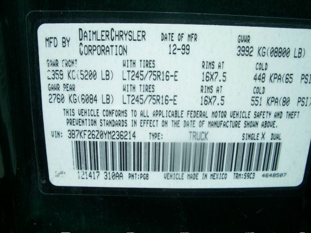 Dodge Ram 2500 2000 photo 7